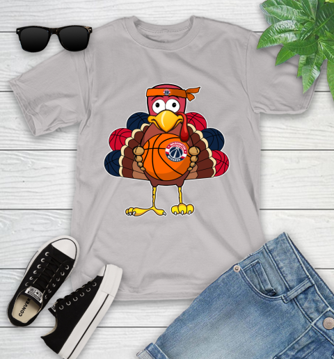 Washington Wizards Turkey thanksgiving day Youth T-Shirt 12