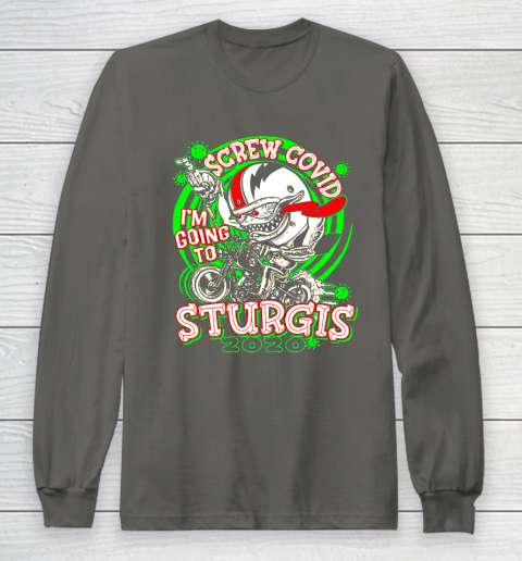 Screw Covid I'm Going to Sturgis 2020 Long Sleeve T-Shirt 5