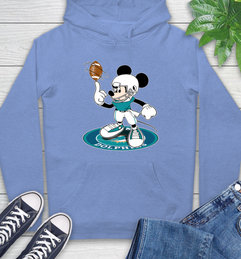 NFL Football Miami Dolphins Cheerful Mickey Disney Shirt Hoodie 12