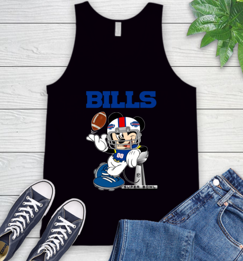 NFL Buffalo Bills Mickey Mouse Disney Super Bowl Football T Shirt Tank Top 2
