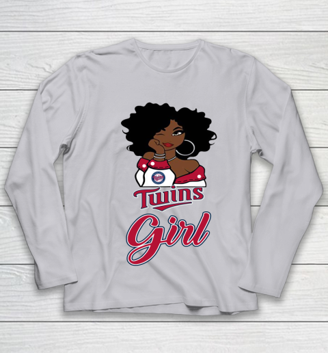 Minnesota Twinss Girl MLB Youth Long Sleeve 5