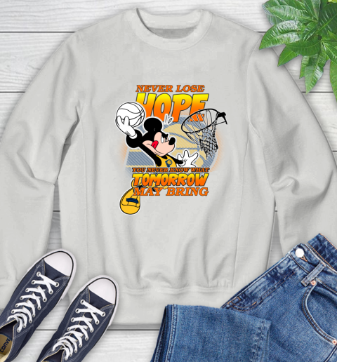 Indiana Pacers NBA Basketball Mickey Disney Never Lose Hope Sweatshirt 5