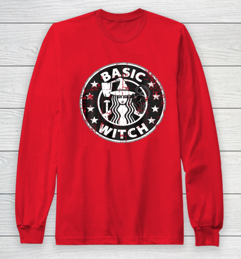 Basic Witch Halloween Vintage Style T Shirt T Shirt.3YSOT0UPCK Long Sleeve T-Shirt 10