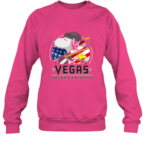 Vegas Golden Knights Ice Hockey Snoopy And Woodstock NHL Sweatshirt