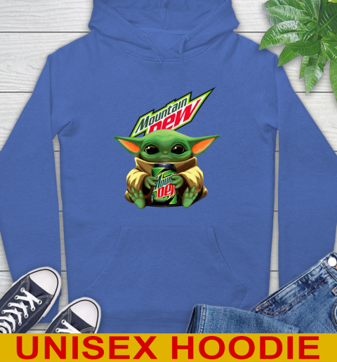 Star Wars Baby Yoda Hugs Mountain Dew Soft Drink Shirt 21
