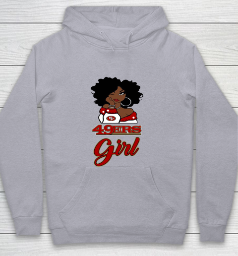 San Francisco 49ers Girl NFL Youth Hoodie 5