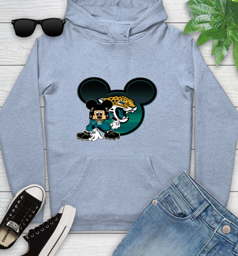 NFL Jacksonville Jaguars Mickey Mouse Disney Football T Shirt Youth Hoodie 10
