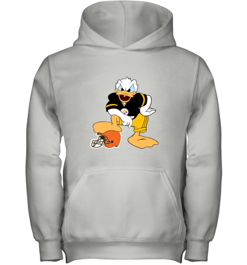 You Cannot Win Against The Donald Pittsburgh Steelers NFL Youth Hoodie