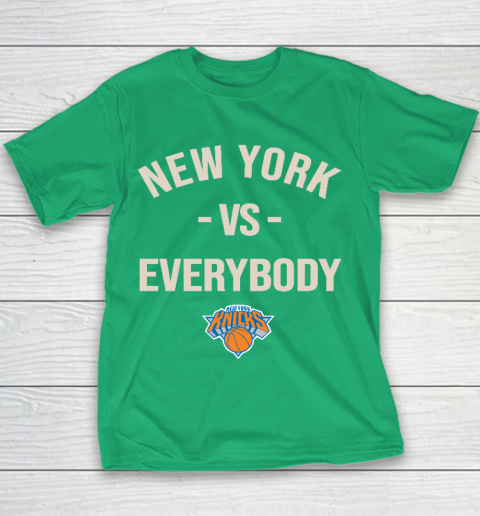 New York Knicks Vs Everybody Youth T-Shirt 3