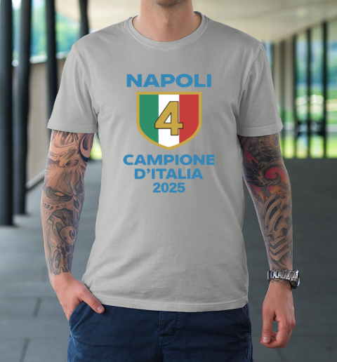 Napoli Campione D'Italia 2025 T-Shirt 8