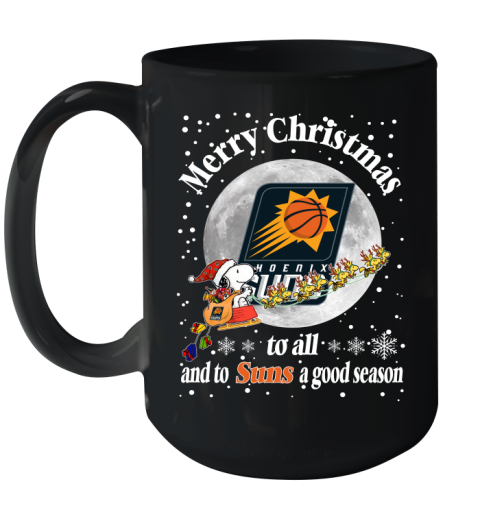 Phoenix Suns Merry Christmas To All And To Suns A Good Season NBA Basketball Sports Ceramic Mug 15oz