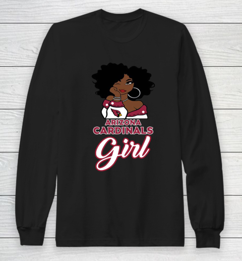 Arizona Cardinals Girl NFL Long Sleeve T-Shirt
