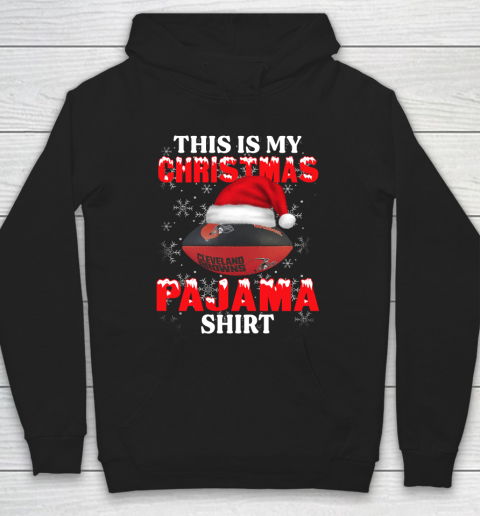 Cleveland Browns This Is My Christmas Pajama Shirt NFL Hoodie