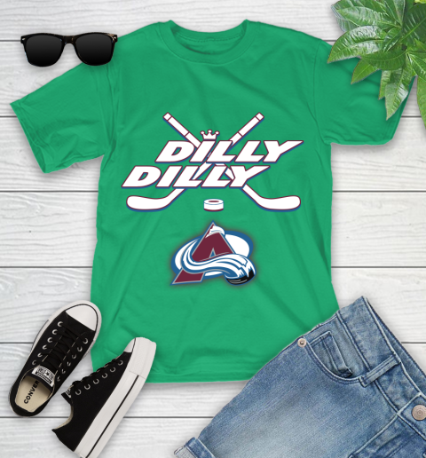 NHL Colorado Avalanche Dilly Dilly Hockey Sports Youth T-Shirt 6