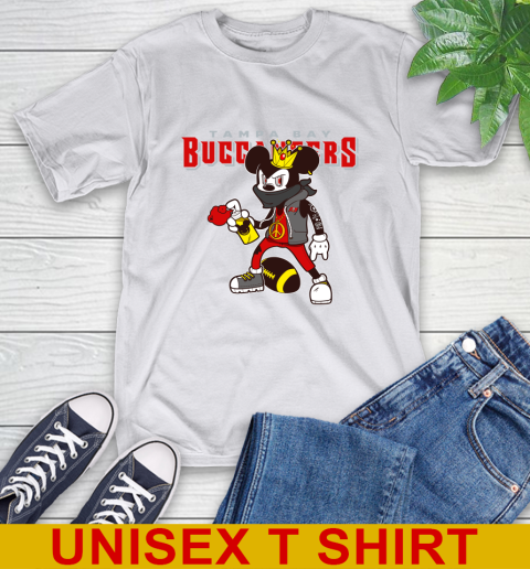 Tampa Bay Buccaneers NFL Football Mickey Peace Sign Sports T-Shirt 12