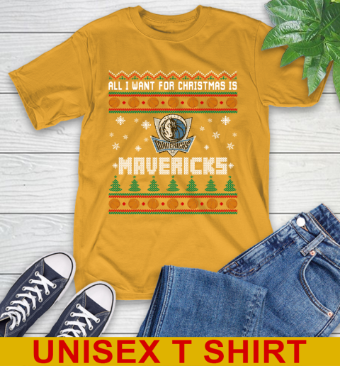 NBA Basketball All I Want For Christmas Is Dallas Mavericks 2