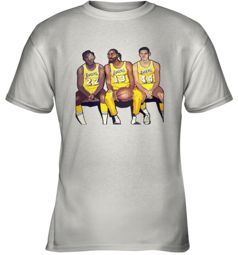 Elgin Baylor x Snoop Dogg x Jerry West Funny Youth T-Shirt