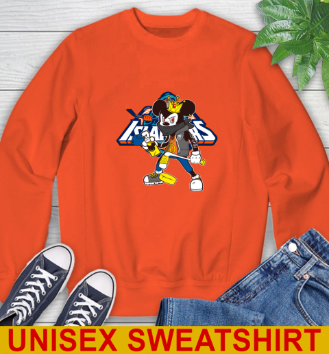 New York Islanders NHL Hockey Mickey Peace Sign Sports Sweatshirt 4