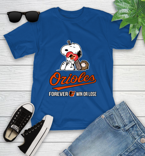 MLB The Peanuts Movie Snoopy Forever Win Or Lose Baseball Baltimore Orioles 111