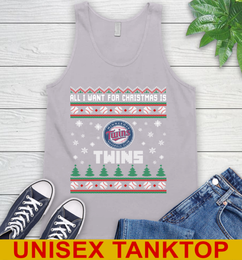 MLB All I Want For Christmas Is Minnesota Twins Baseball Sports 69