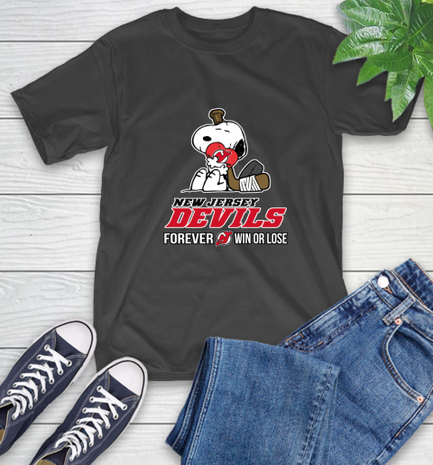 NHL The Peanuts Movie Snoopy Forever Win Or Lose Hockey New Jersey Devils 2