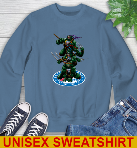 NBA Basketball Philadelphia 76ers Teenage Mutant Ninja Turtles Shirt Sweatshirt 8