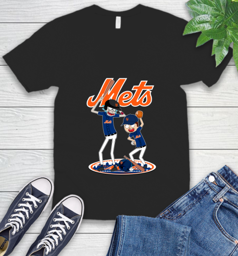 MLB New York Mets Rick And Morty Baseball 50
