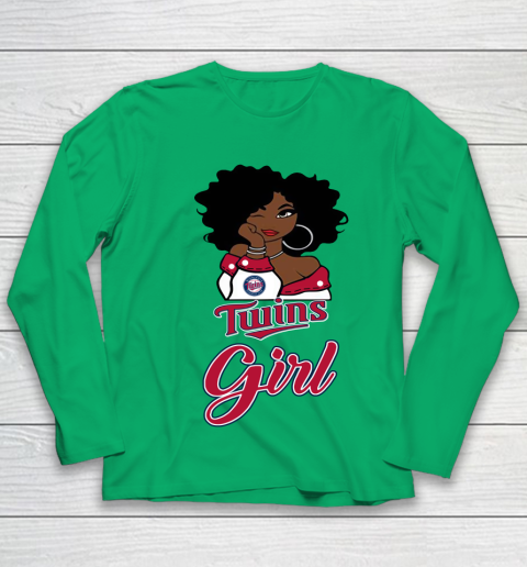 Minnesota Twinss Girl MLB Youth Long Sleeve 6