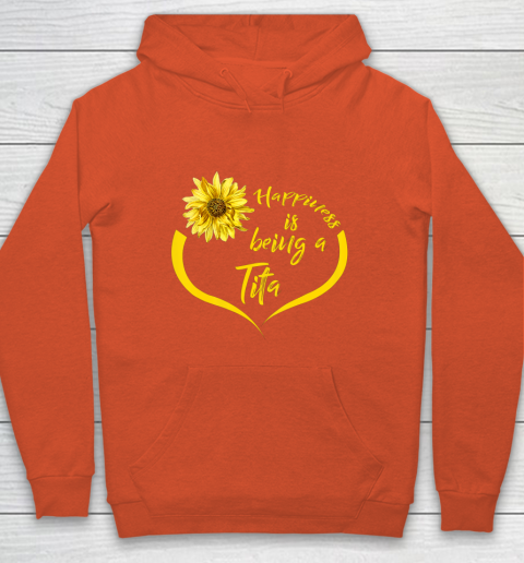 Womens Tita Gift Happiness Is Being A Tita Hoodie 3