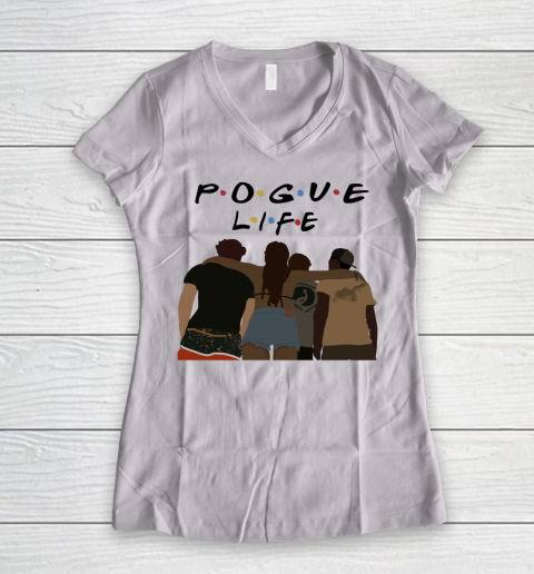 Pogue Life Shirt Pogue Life Outer Banks Friends Women's V-Neck T-Shirt