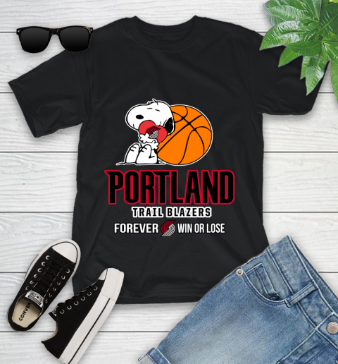 NBA The Peanuts Movie Snoopy Forever Win Or Lose Basketball Portland Trail Blazers_000 104