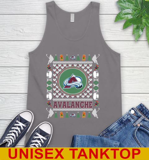 Colorado Avalanche Merry Christmas NHL Hockey Loyal Fan Tank Top 6