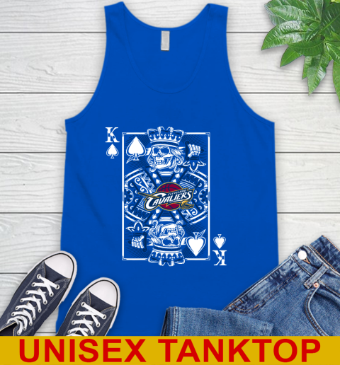 Cleveland Cavaliers NBA Basketball The King Of Spades Death Cards Shirt Tank Top 4