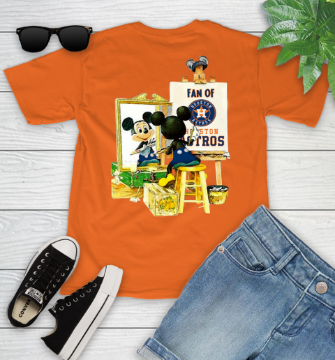 MLB Baseball Houston Astros Mickey Drawing Shirt 101