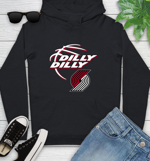 NBA Portland Trail Blazers Dilly Dilly Basketball Sports Youth Hoodie 2