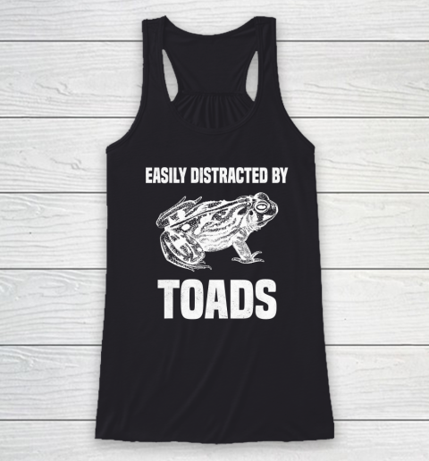 Toad Shirt Funny Frog Quote Joke Toad Lover Racerback Tank