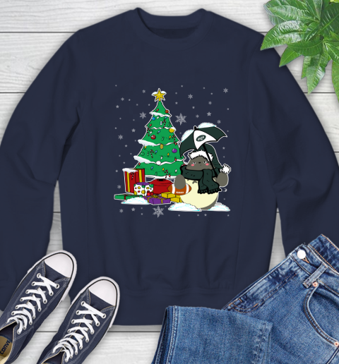 New York Jets NFL Football Cute Tonari No Totoro Christmas Sports Sweatshirt 2