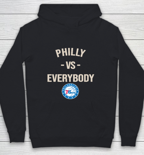 Philadelphia 76ers Vs Everybody Youth Hoodie
