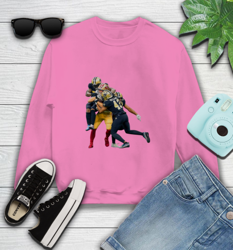 Sprint Football San Francisco 49ers And New Orleans Saints Shirts 118