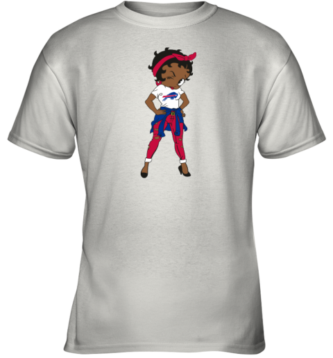 Buffalo Bills Betty Boop Girl Youth T-Shirt