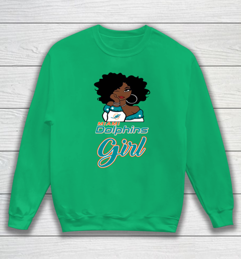 Miami Dolphins Girl NFL Sweatshirt 6