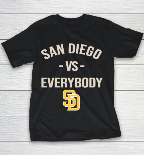 San Diego Padres Vs Everybody Youth T-Shirt