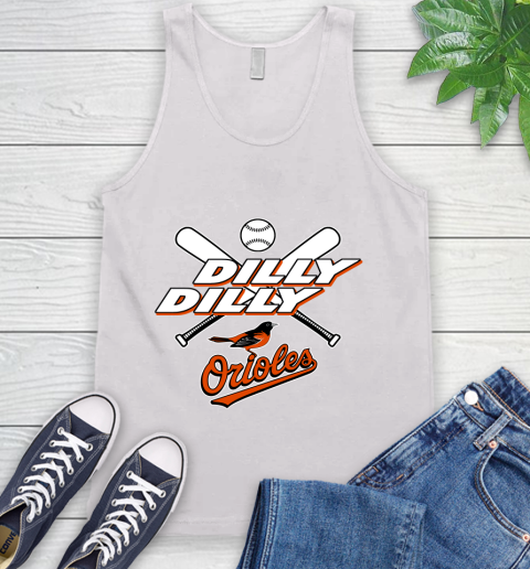 MLB Baltimore Orioles Dilly Dilly Baseball Sports Tank Top