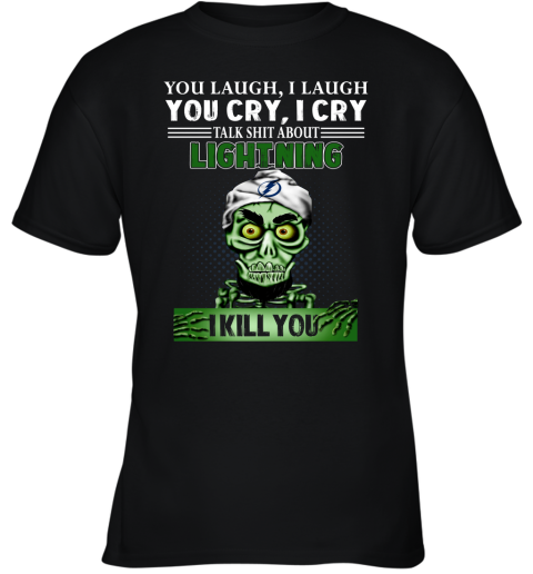 NHL Talk Shit About Tampa Bay Lightning I Kill You Achmed The Dead Terrorist Jeffrey Dunham Hockey tO2Vksy7UtC youth t shirt 26 95 151514 front black