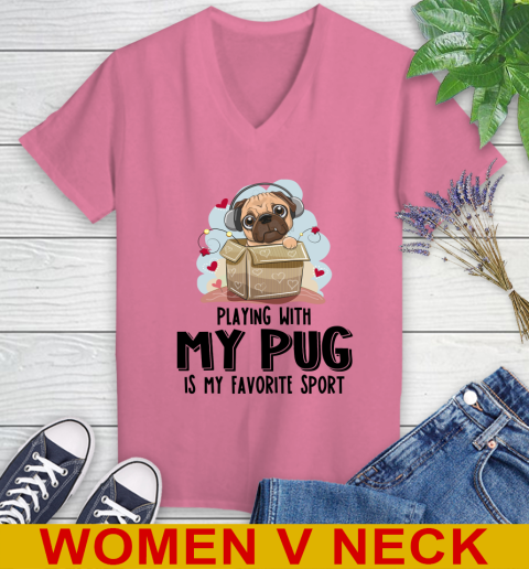 Playing with my pug is my favorite sport 70