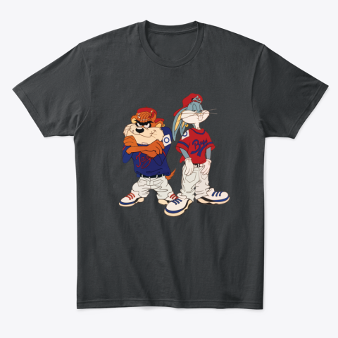 2blo bugs and taz kriss kross tshirt classic t shirt 2 front black