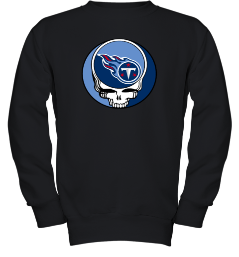 Tennessee Titans x Grateful Dead Youth Crewneck Sweatshirt