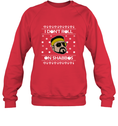 I Don'T Roll On Shabbos Lebowski Ugly Christmas Sweatshirt