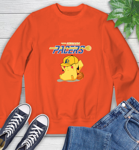 NBA Pikachu Basketball Sports Indiana Pacers Sweatshirt 4
