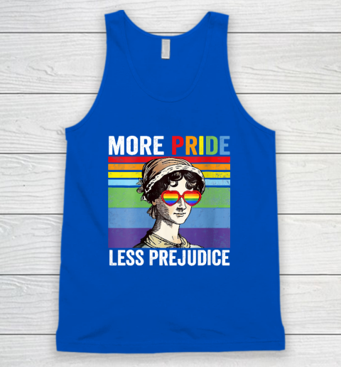 More Pride Less Prejudice Pride Month Funny Tank Top 5